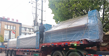 昨日百強 分批發(fā)貨洗滌設備至云南陜西安徽三省